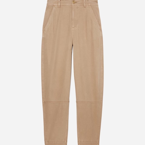 NWT — Everlane - Tencel Relaxed Chino in Buttersoft -Color Dark Khaki, Size 16 - Picture 1 of 5